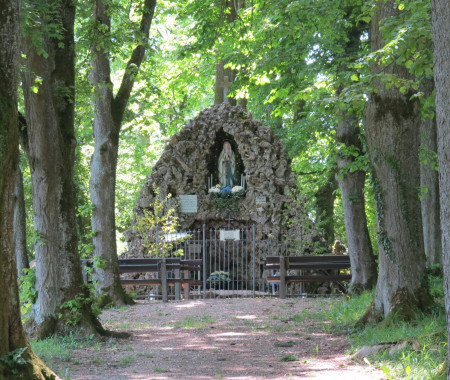Lourdes Grotte Mündling