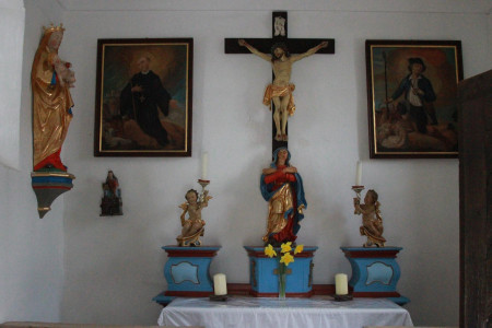 Leonhardkapelle im Weiler