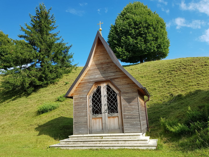Holzkapelle schwarze Madonna